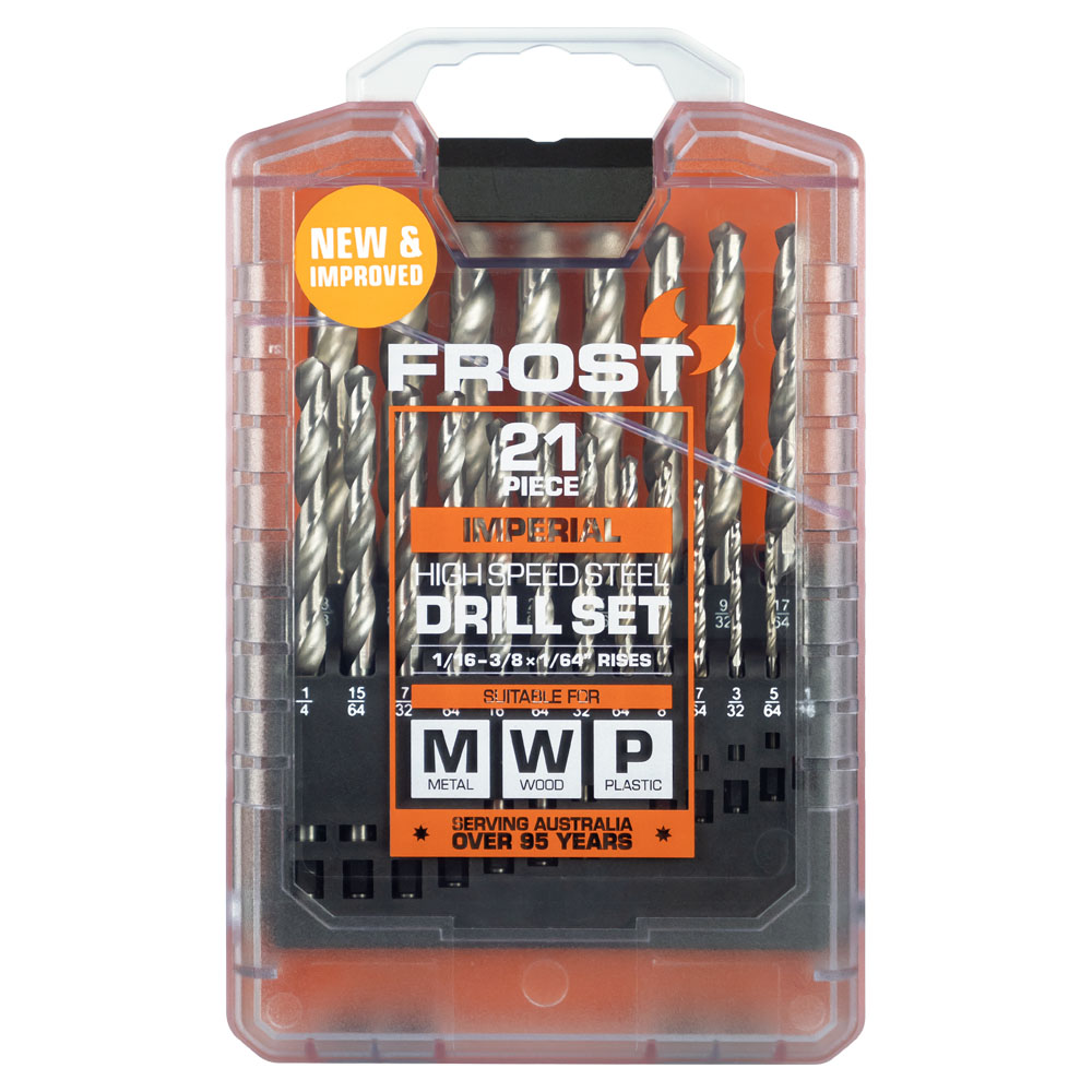 Frost drill bit set shop